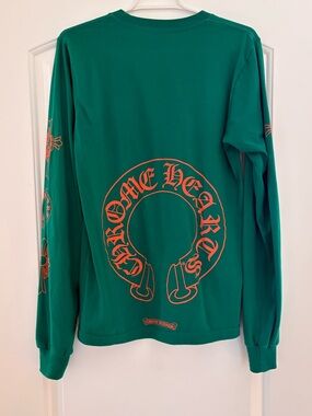 Chrome Hearts Horseshoe long sleeve tee